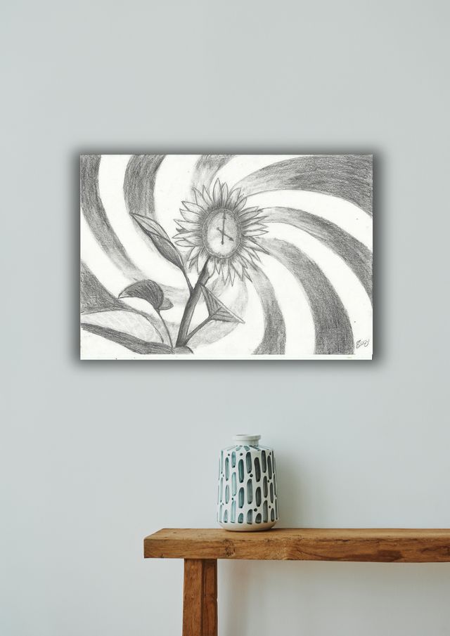 Cuadro grafito sobre papel