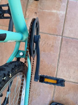 BICICLETA 24"ATRACTOR TURQUESA