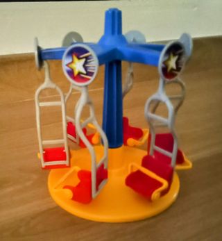 Playmobil Parque y Sillas voladoras