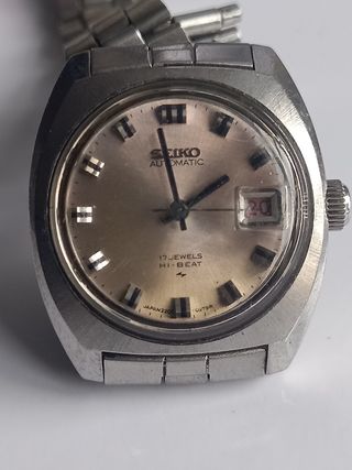 Reloj seiko automatic 17 jewels hi beat