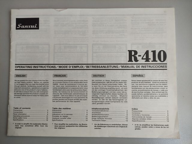 Sansui Receiver y Amplificador