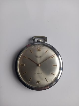 Reloj de bolsillo Cauny prima 17 rubis
