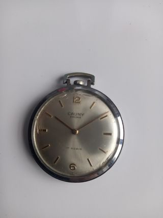Reloj de bolsillo Cauny prima 17 rubis