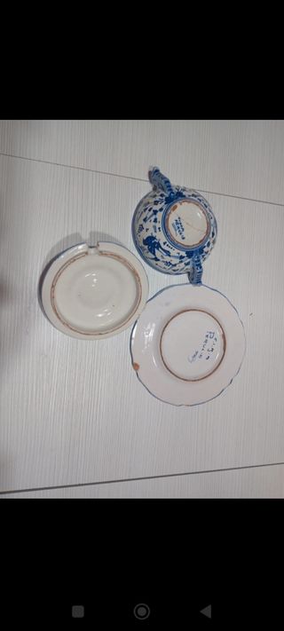 Tazza/formaggiera antica da collezione 