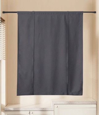 Varillas de cortina ajustables extensibles negro