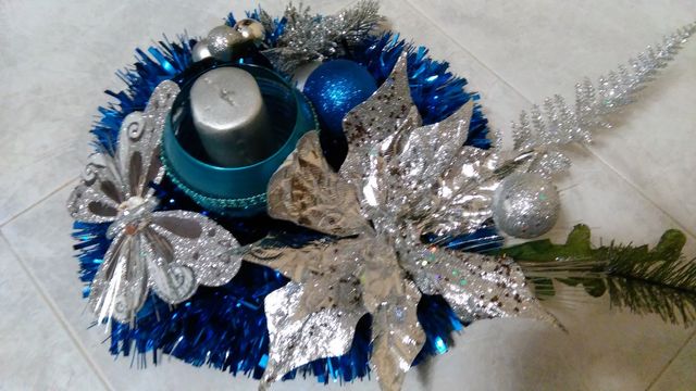Centro de mesa navidad.