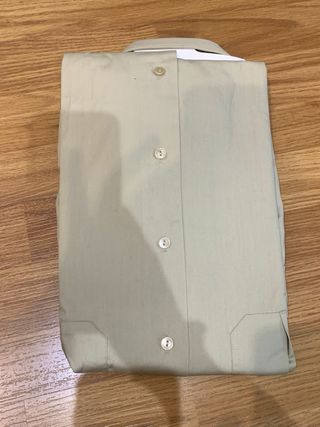 Camisa marrón caqui ejercito de tierra