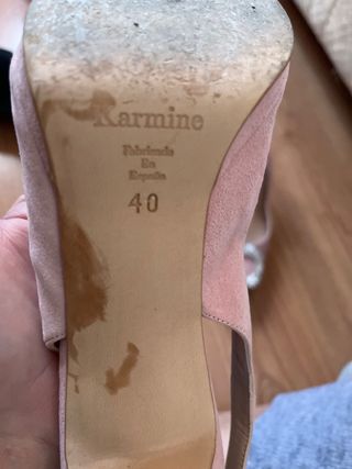 Zapatos de fiesta de piel hechos en España 