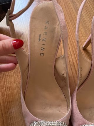 Zapatos de fiesta de piel hechos en España 