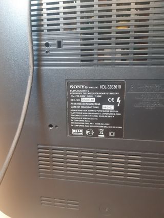Televisor Lcd Sony bravia 35" NO HD