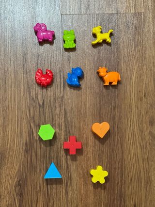 Centro de actividades granja piano ábaco  for