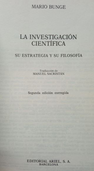 La investigación científica