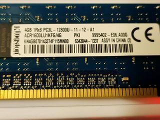 Memoria Ram KINGSTON DDR3, 1600Mhz