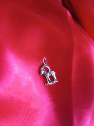 Colgante de plata Capricornio 