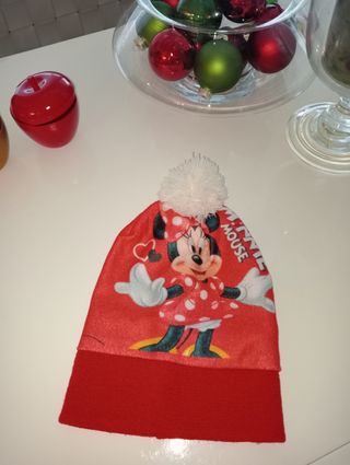 Cuffia per bimba Minnie Mouse nuova