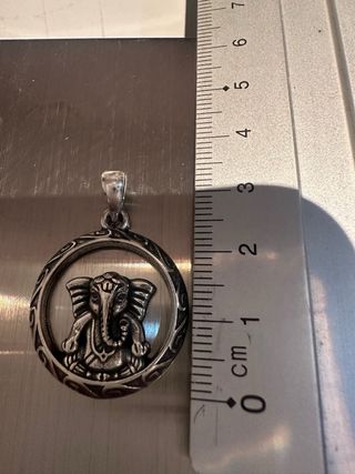 colgante de plata ganesha de plata ganesh
