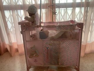 Cuna-armario  con trona De Cuevas