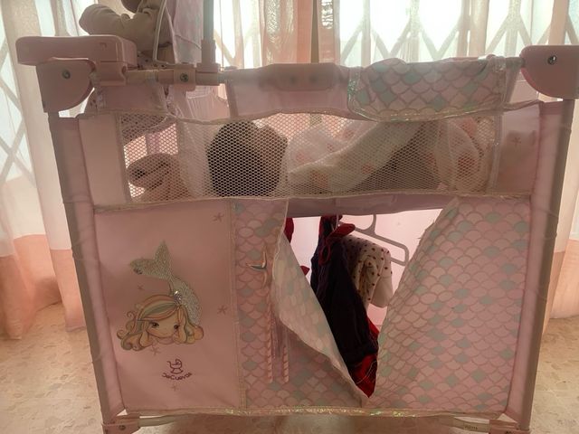 Armadio per culla De Cuevas con seggiolone