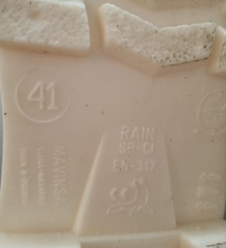 Botas de agua de trabajo