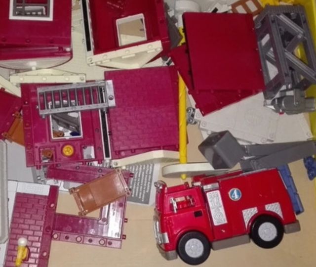 Fisher price Imaginext Estacion bomberos
