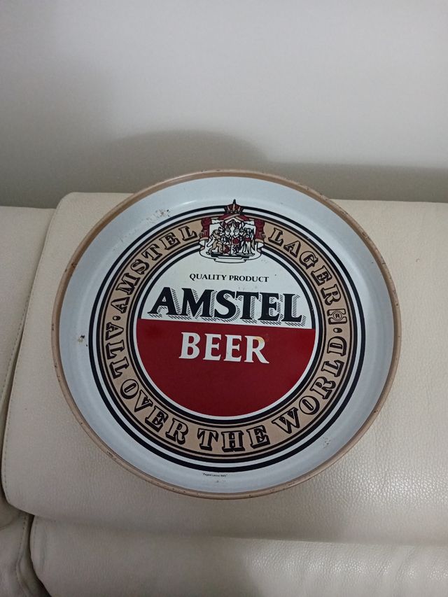 Vassoio vintage AMSTEL BEER.