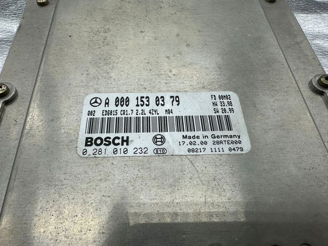 ECU Centralita de Motor Mercedes Benz A0001530379