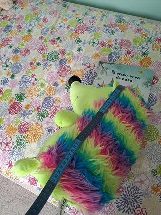 Libro y peluche Erizo se va de casa 🏡
