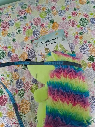 Libro y peluche Erizo se va de casa 🏡