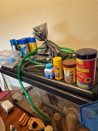 55L Acuario pecera y accesorios