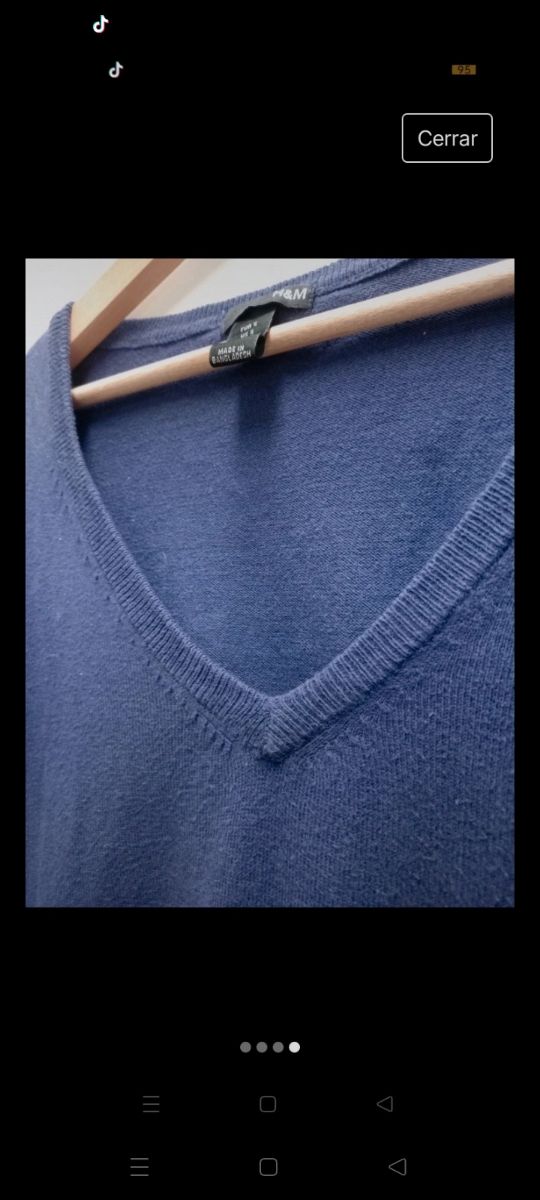 Jersey lila de H&M talla S