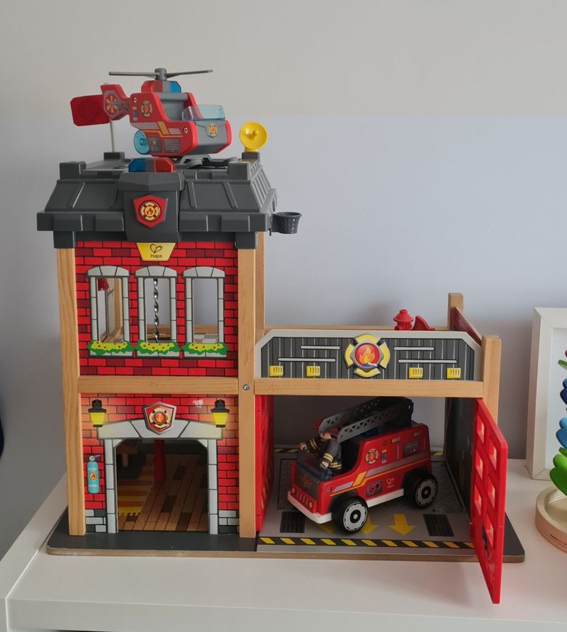 bloques bomberos eurekakids bloques