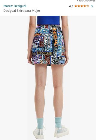 ESPECTACULAR FALDA DESIGUAL A “SÚPER PRECIO”