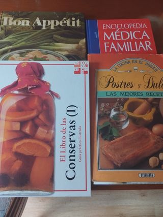 Libros de cocina y gastronomía. Mejores receta