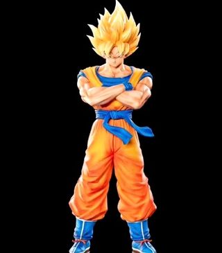 Figura ação Son Goku Dragon Ball Z Super Guerreiro