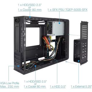 PC Slim 16Gbs RAM 128Gbs SSD con W11 