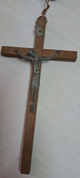 Grosso rosario da parete vintage