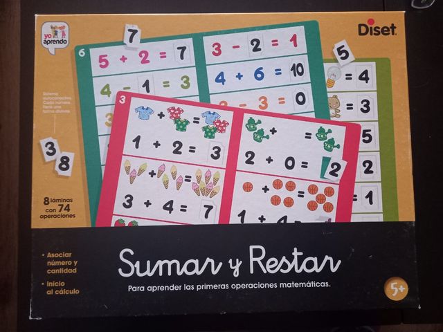 Juego sumar y restar