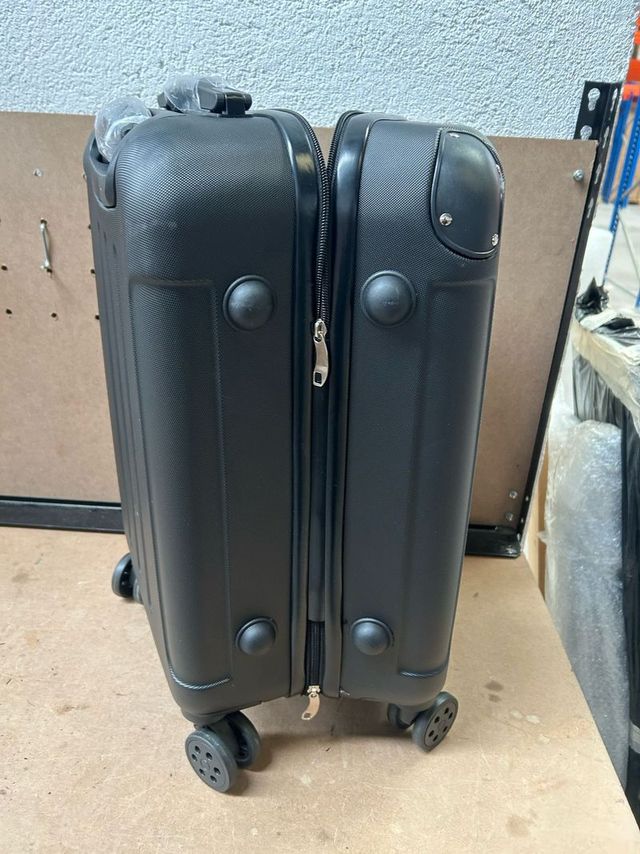 MALETA DE CABINA, MALETA PEQUEÑA, COLOR NEGRO