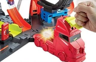 Pista Hot Wheels Gasolinera del Gorila Toxico