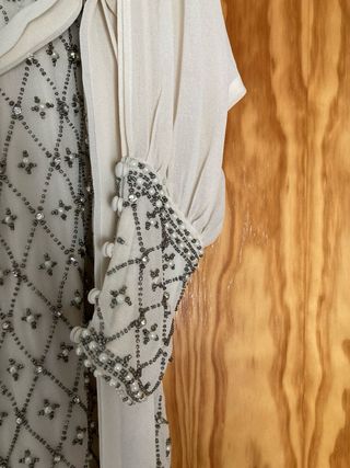 Vestido de fiesta con pedrería