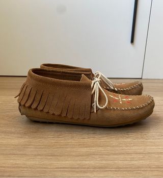Botitas de ante 