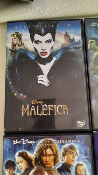 DVDs Disney películas de acción real.