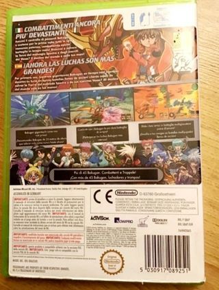 Videojuego Wii Bakúgan