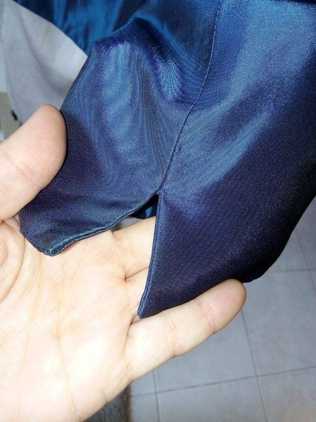 Bolero de cerimónia Azul S-36