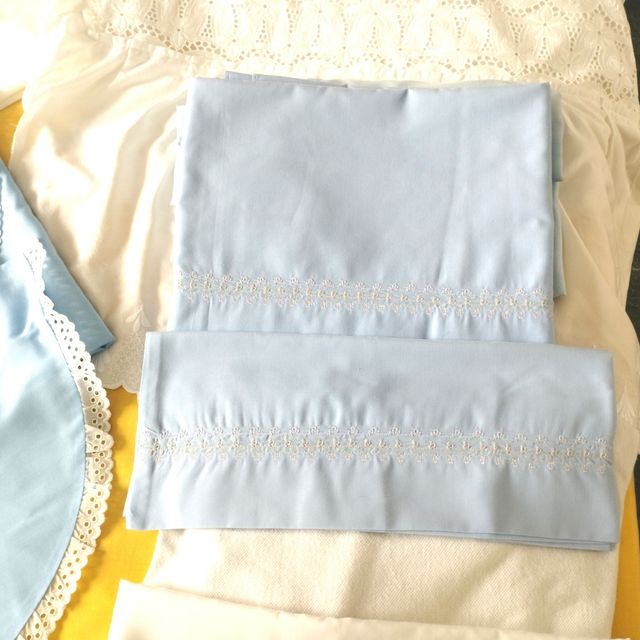 Ropa bebe de cuna y coche de paseo