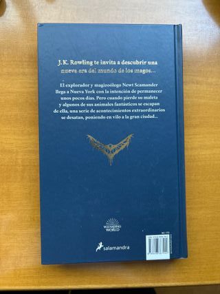 Animales fantásticos y dónde encontrarlos. Guion o