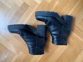 zapatos, botines, botas piel leather ZARA