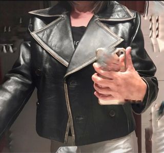 CAZADORA PIEL BIKER MUJER M/S