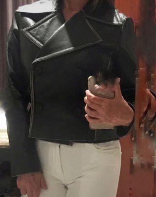 CAZADORA PIEL BIKER MUJER M/S
