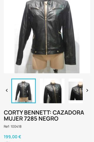 CAZADORA PIEL BIKER MUJER M/S